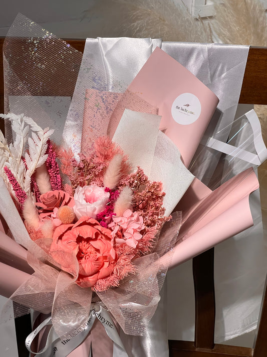 Roseus | Dried & Preserved Blooms | Petite