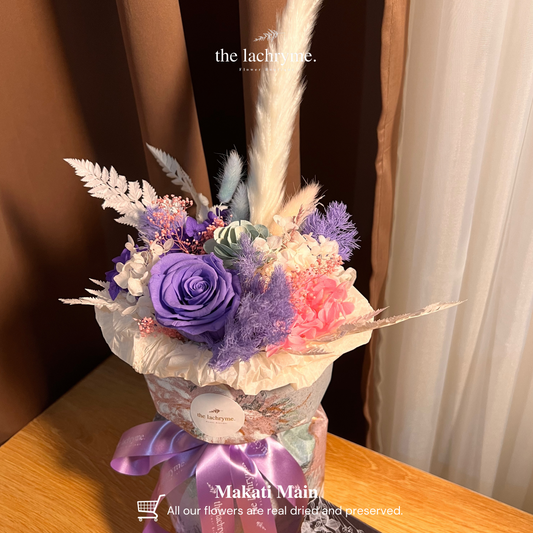 Galene Mermaid | Dried & Preserved | Round Blooms in Tall