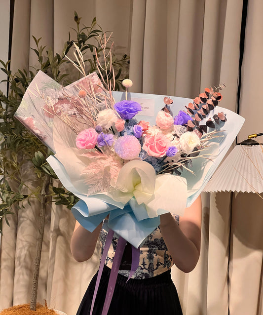 Dahlia de Roses | Preserved Blooms | Deluxe