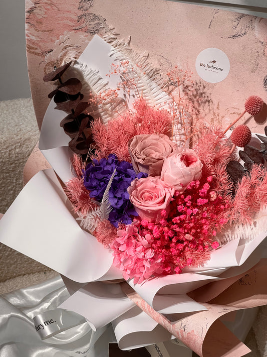 Botanical Blush | Preserved Blooms | Petite