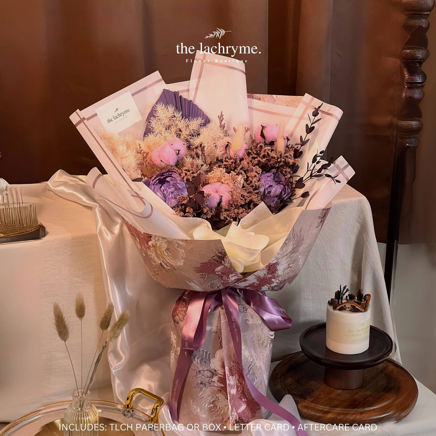 Penelope | Dried & Preserved Blooms | Deluxe