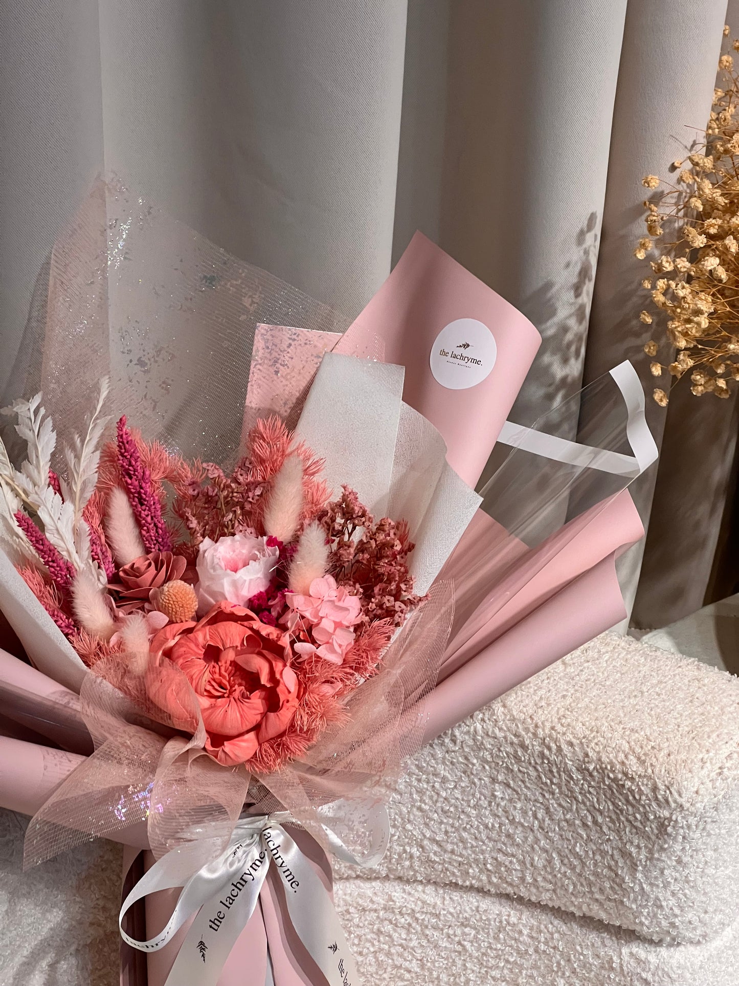 Roseus | Dried & Preserved Blooms | Petite