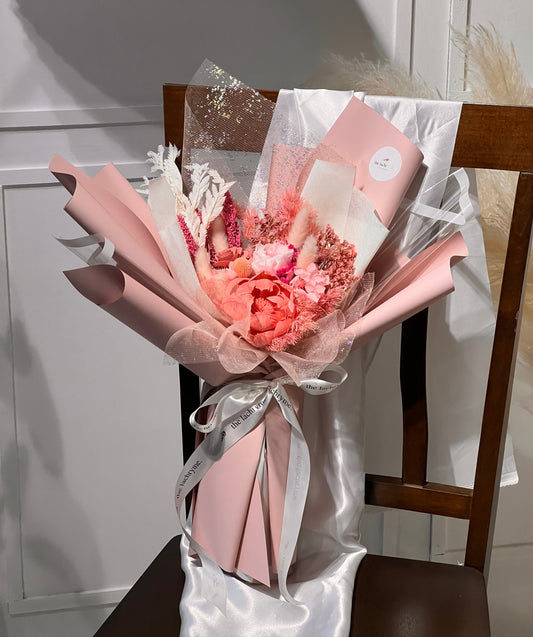 Roseus | Dried & Preserved Blooms | Petite