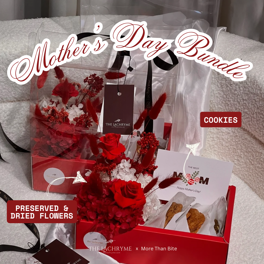 More Than Bite | Dried Flowers & Cookies | Pre-order