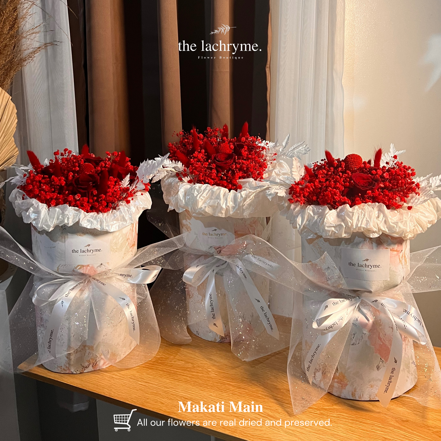 Stella | Preserved Blooms | Round Blooms in Grand