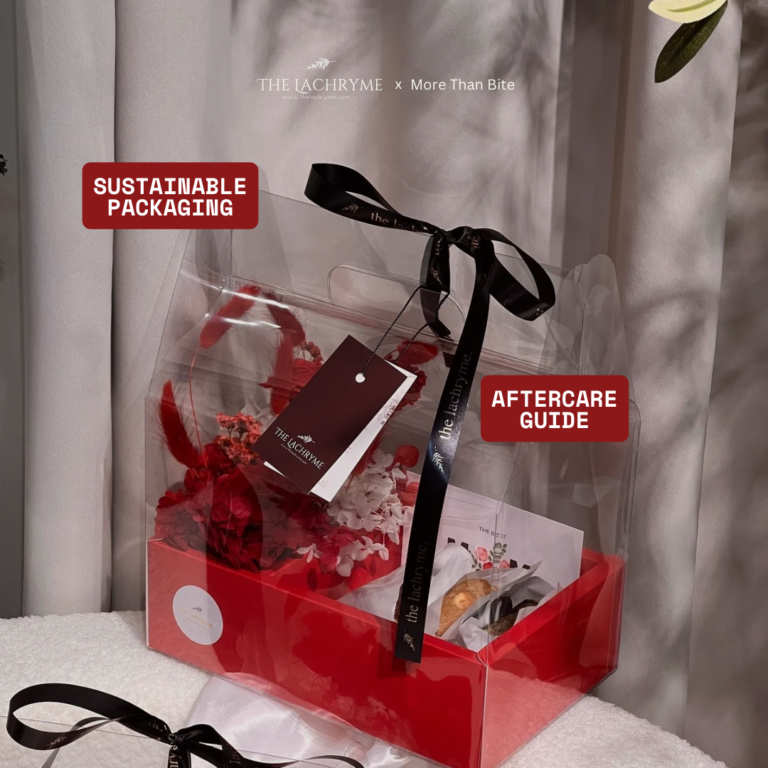 More Than Bite | Dried Flowers & Cookies | Pre-order