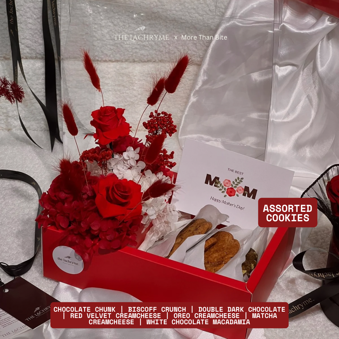More Than Bite | Dried Flowers & Cookies | Pre-order