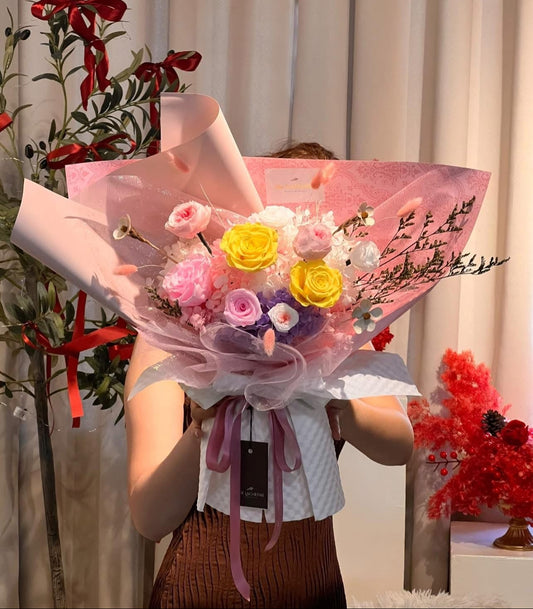 L'amour De Ma Vie | Preserved Blooms | Deluxe