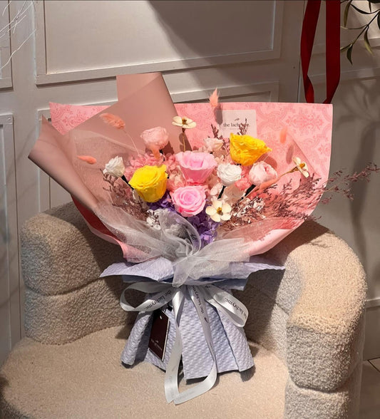 L'amour De Ma Vie | Preserved Blooms | Deluxe