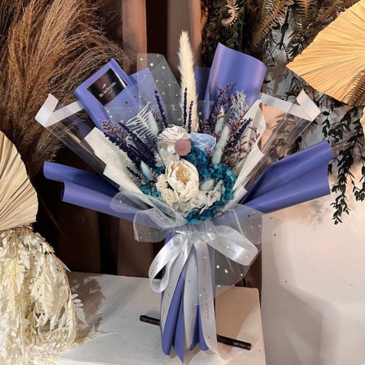 Midnight | Dried & Preserved Blooms | Petite