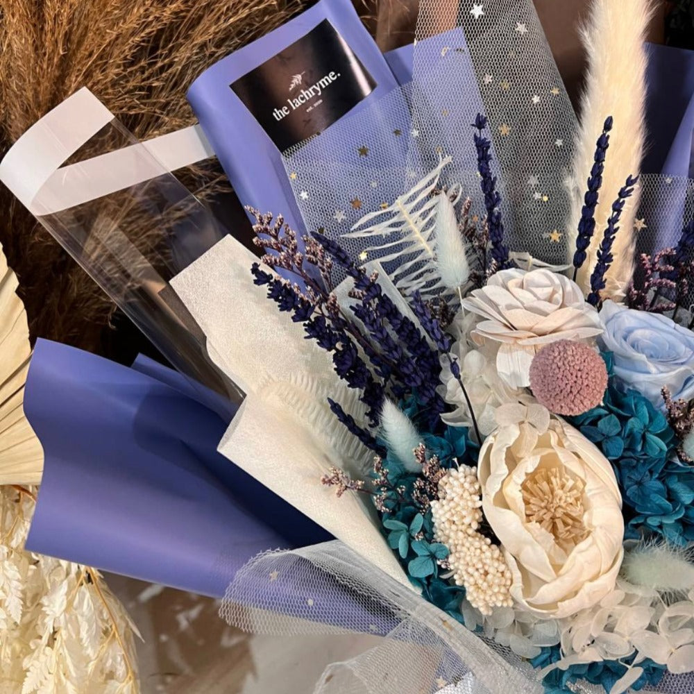 Midnight | Dried & Preserved Blooms | Petite