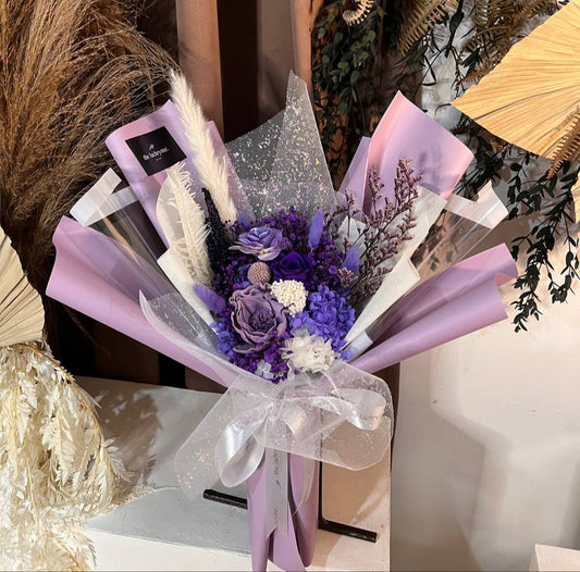 Lavender Haze | Dried & Preserved Blooms | Petite