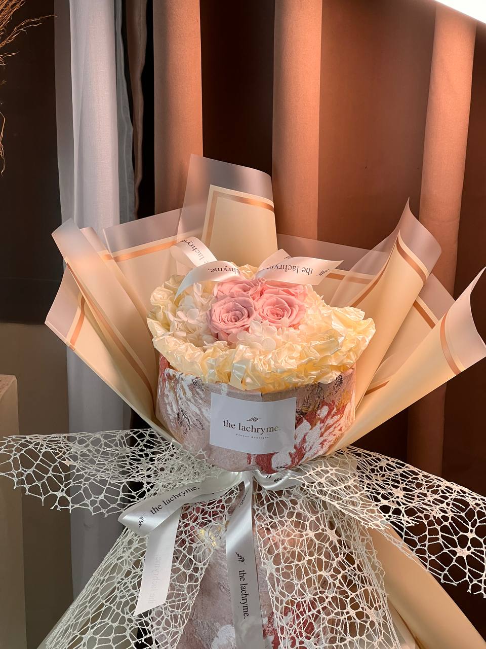 Canes in Pink | Preserved Roses | Round Blooms in Grand – The Lachryme